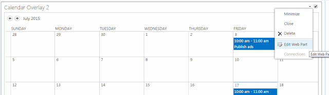 share point calendar