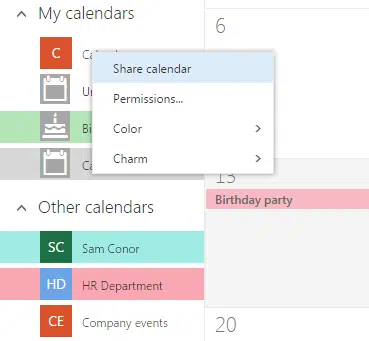 How to Create Office 365 Shared Calendar