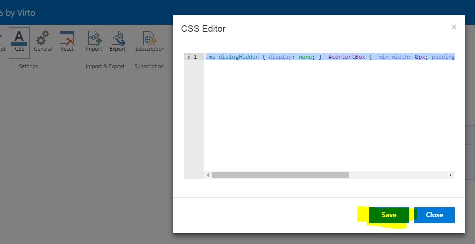 How to insert custom form into a certain Office 365 site