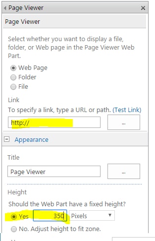 How to insert custom form into a certain Office 365 site