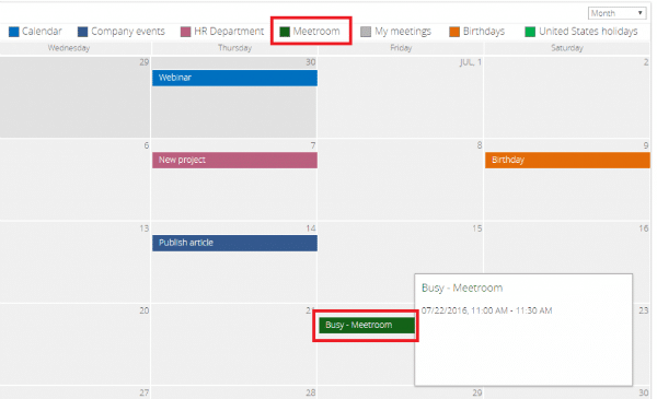 How to Display Meeting Rooms in Office 365 - How to Create a Room Calendar  in Office 365