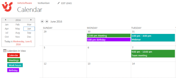 Customize SharePoint Calendar with Filters and Views