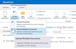 upload multiple documents to SharePoint