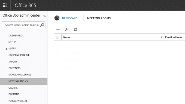 How to Display Meeting Rooms in Office 365 How to Create a Room
