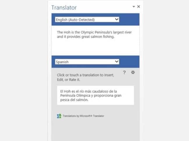 translator interface