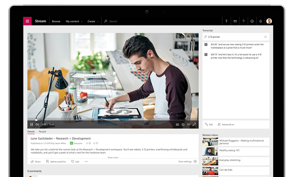 stream interface example