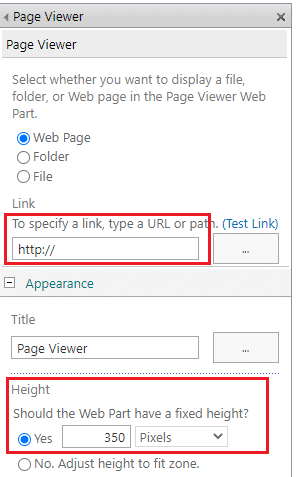 How to insert custom form into a certain Office 365 site