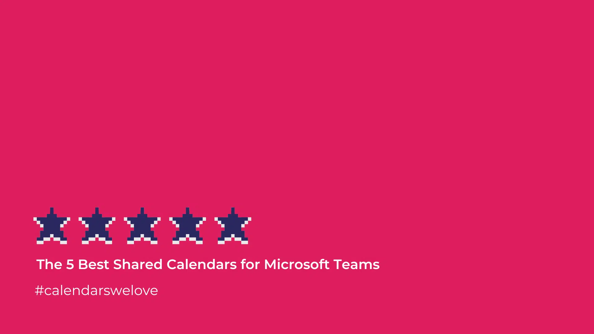 teams shared calendar