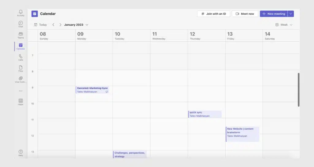 Microsoft Teams Calendar Overview and Apps Comparison [2023]