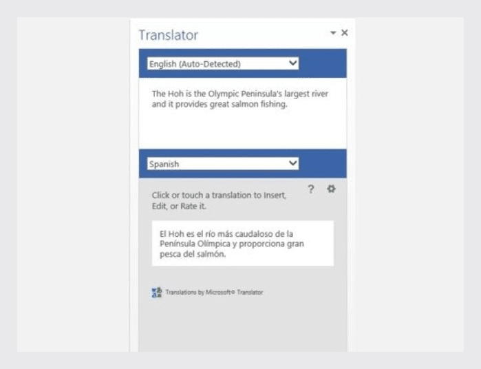 translator interface