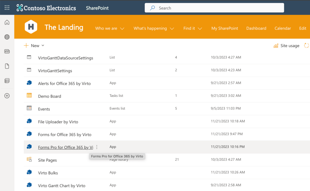 Forms Pro for Office 365 by Virto