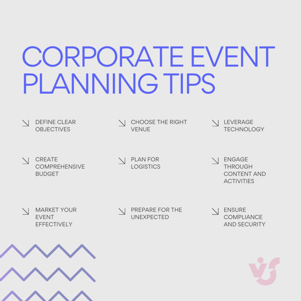 Corporate Event Planning Tips
