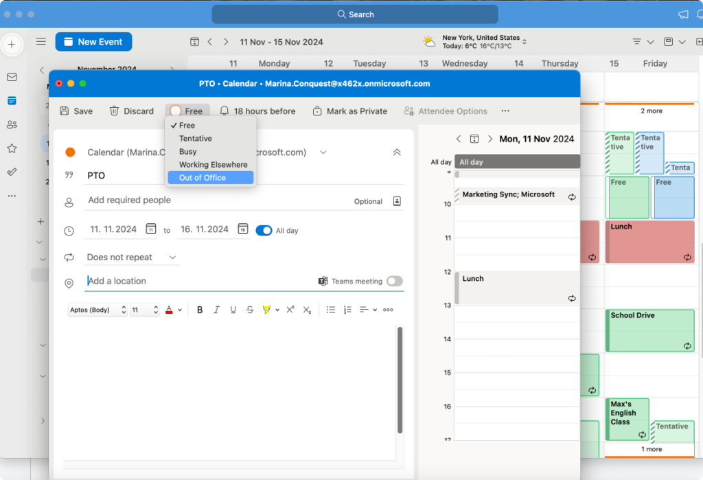 How to Add PTO to Outlook Calendar StepbyStep Guide