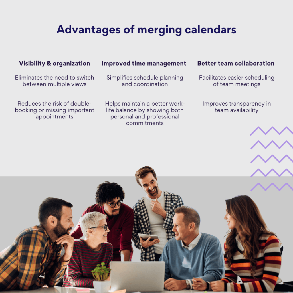 advantages of merging calendars