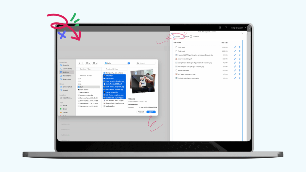 Virto Multiple File Upload App
