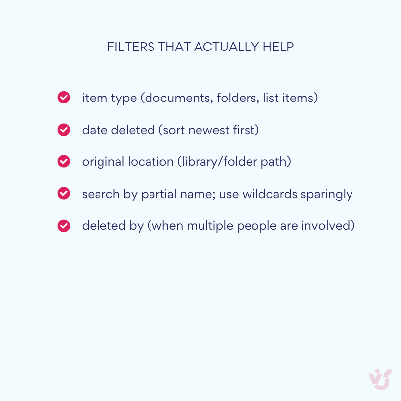 Filters that actually help
