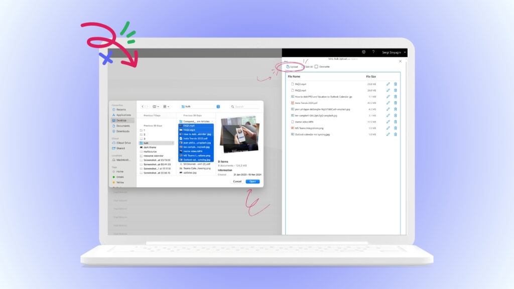 Virto Multiple File Upload App